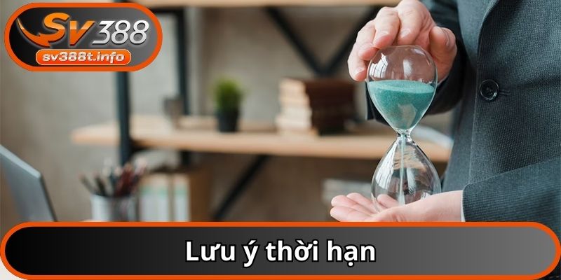 Luôn để ý đến vấn đề thời gian của mỗi khuyến mãi